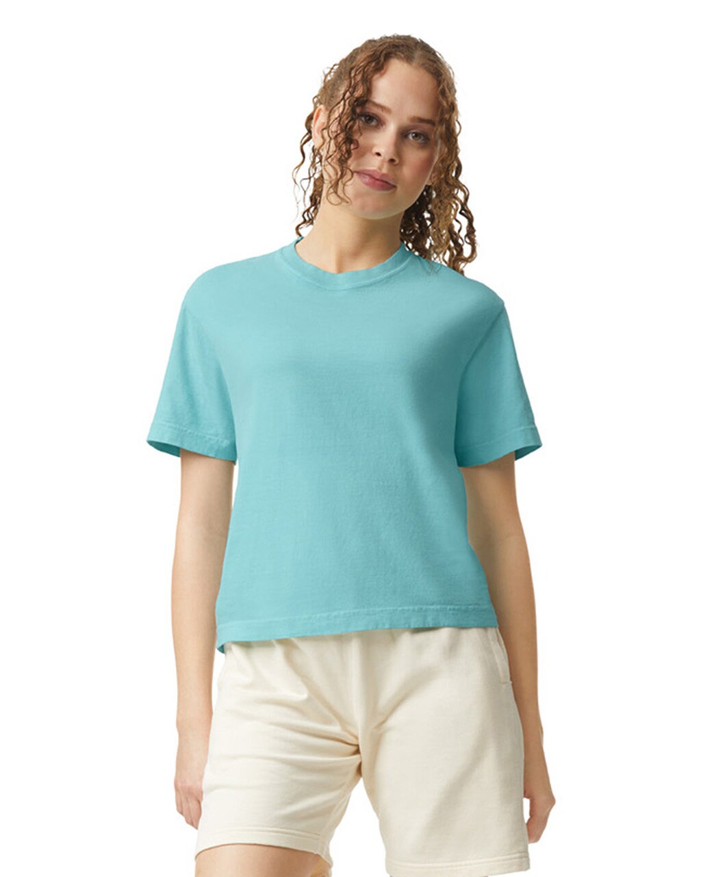 Comfort Colors® Women's Garment-Dyed Heavyweight Boxy T-Shirt